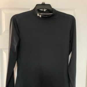 Black Under Armour Fitted Cold Gear shirt